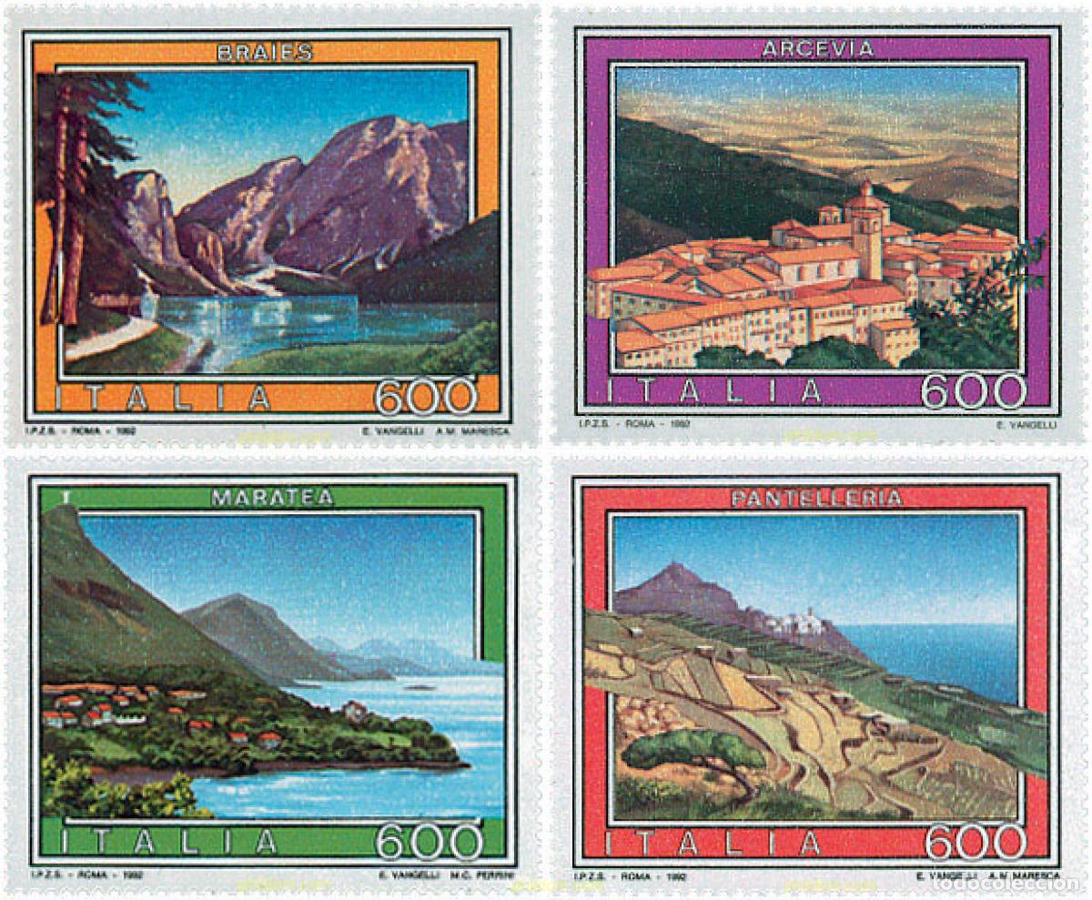 Sellos: 124673 MNH ITALIA 1992 TURISMO