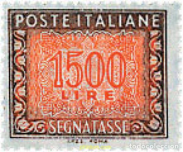 Sellos: 124729 MNH ITALIA 1991 CIFRA