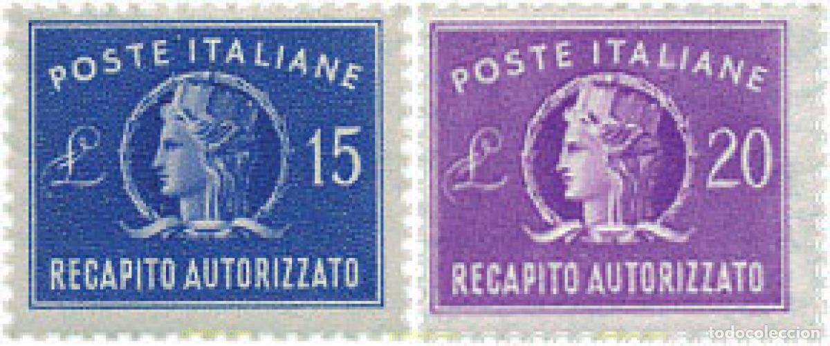 Sellos: 332783 HINGED ITALIA 1949 ITALIA TURRITA