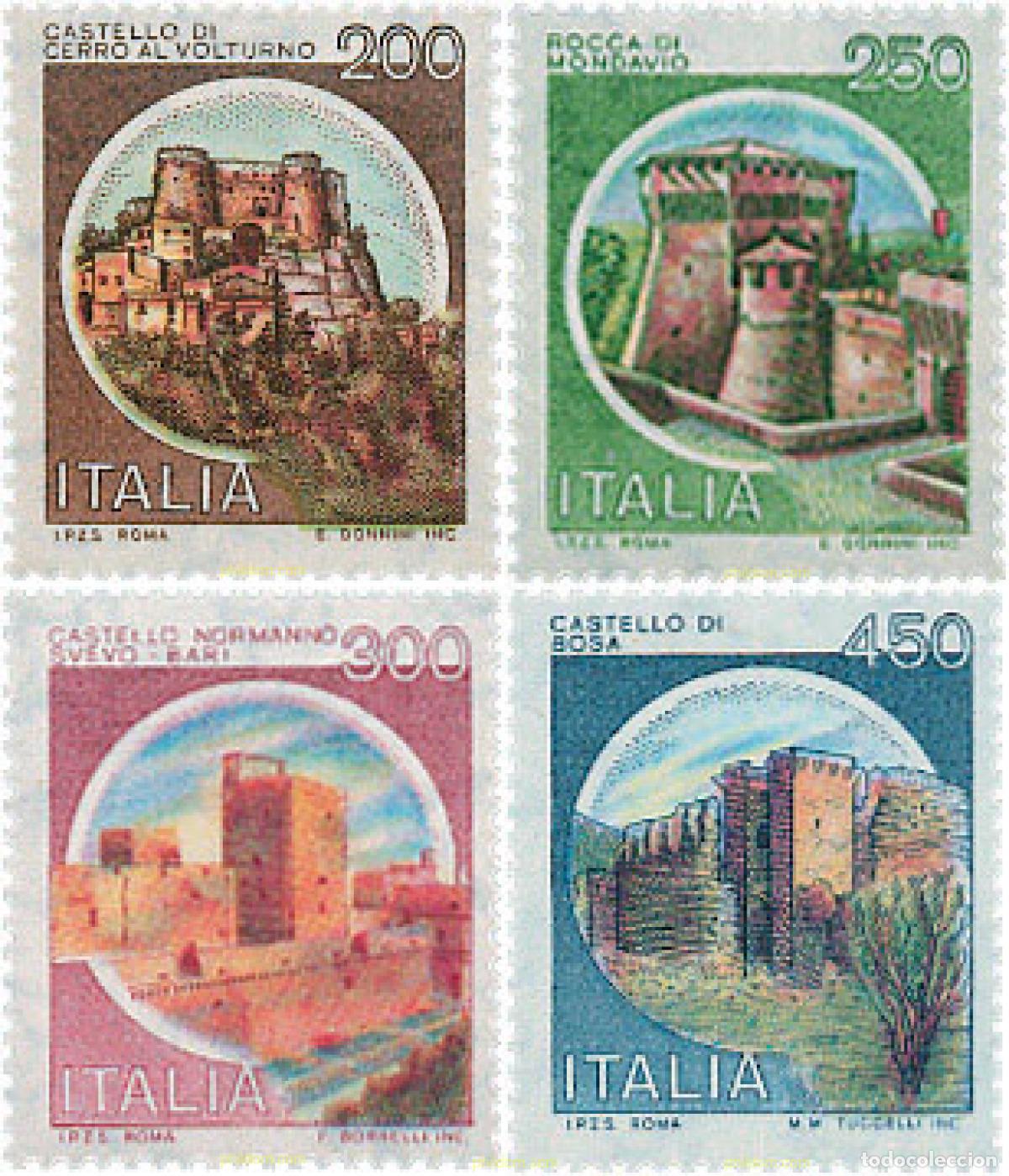 Sellos: 306296 MNH ITALIA 1980 CASTILLOS
