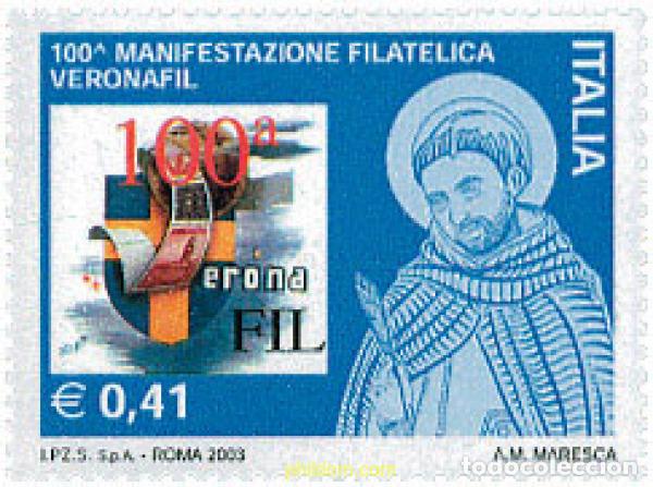 Sellos: 124960 MNH ITALIA 2003 VERONAFIL