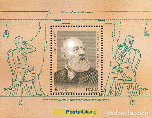 Sellos: 125920 MNH ITALIA 2003 HOMENAJE A ANTONIO MEUCCI