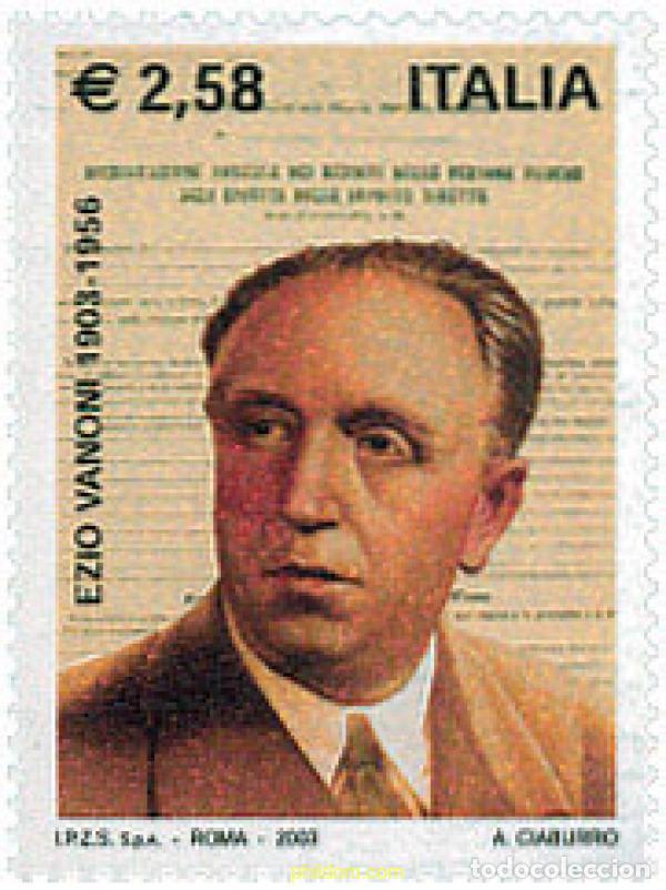 Sellos: 127659 MNH ITALIA 2003 CENTENARIO DEL NACIMIENTO DE EZIO VANONI