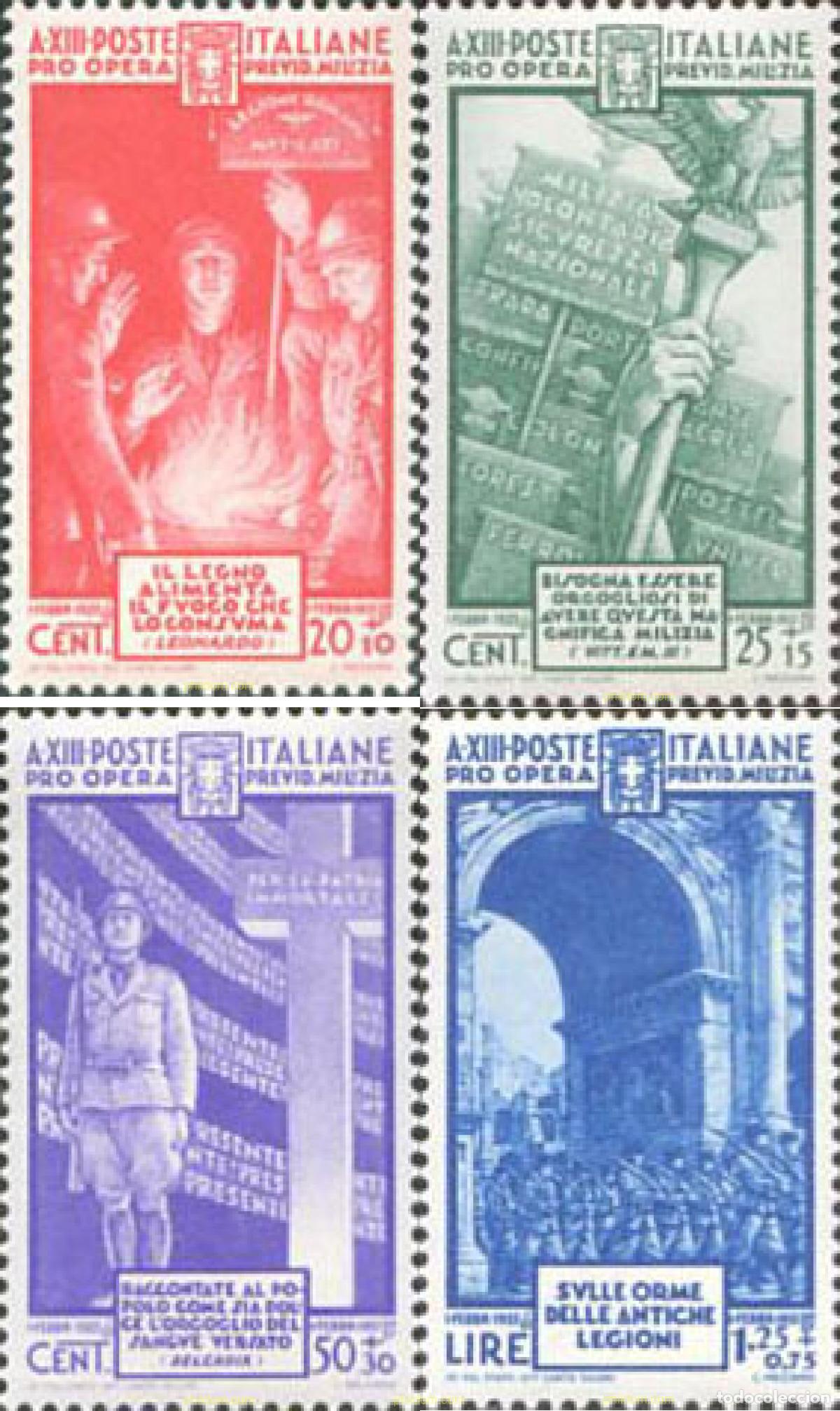 Sellos: 216155 MNH ITALIA 1935 NACIONALISMO