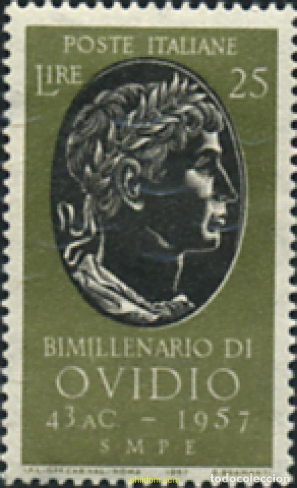 Sellos: 130446 MNH ITALIA 1957 2000 CENTENARIO DEL NACIMIENTO DE OVIDE