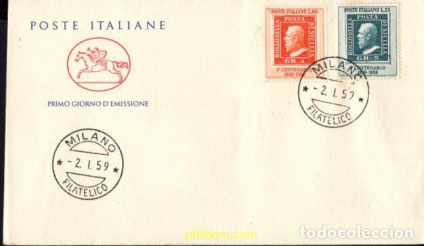 Selos: 680764 USED ITALIA 1959 CENTENARIO DEL SELLO DE SICILIA