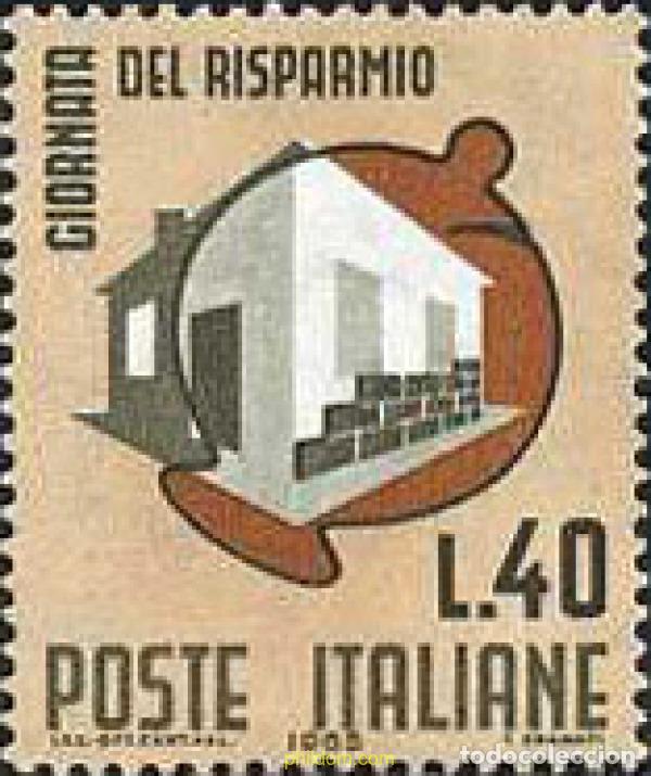 Sellos: 134777 MNH ITALIA 1965 DIA MUNDIAL DEL AHORRO