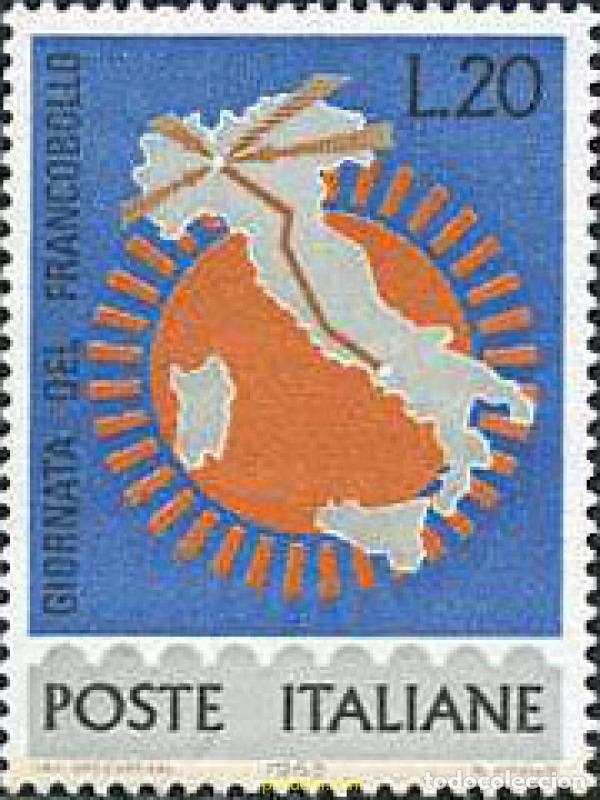 Selos: 130707 MNH ITALIA 1965 DIA DEL SELLO