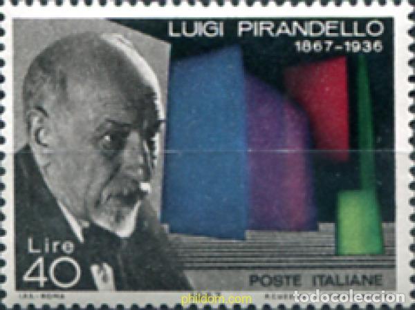 Sellos: 130730 MNH ITALIA 1967 CENTENARIO DEL NACIMIENTO DE LUIGI PIRANDELLO
