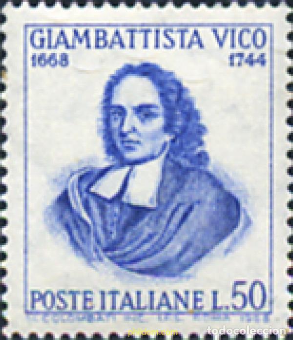 Sellos: 130762 MNH ITALIA 1968 300 ANIVERSARIO DEL NACIMIENTO DE GIOVANNI BATTISTA VICO