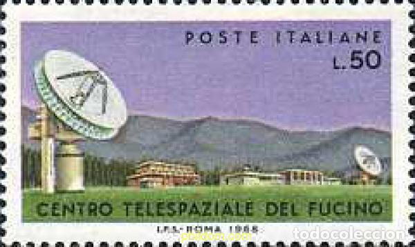 Sellos: 130770 MNH ITALIA 1968 CENTRO TELE-ESPACIAL DE FUCINO
