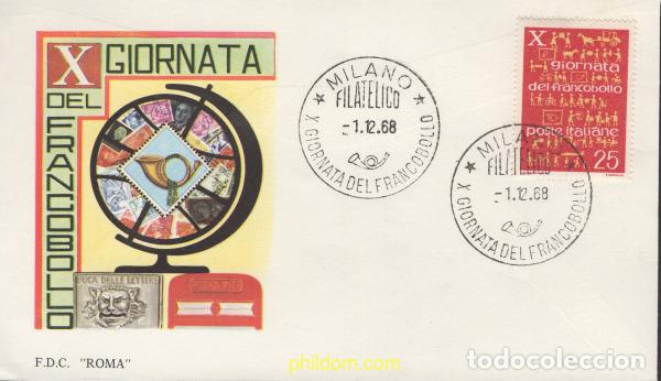 Sellos: 442711 MNH ITALIA 1968 DIA DEL SELLO