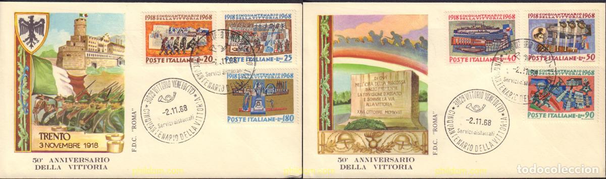 Briefmarken: 442707 MNH ITALIA 1968 50 ANIVERSARIO DE LA VICTORIA
