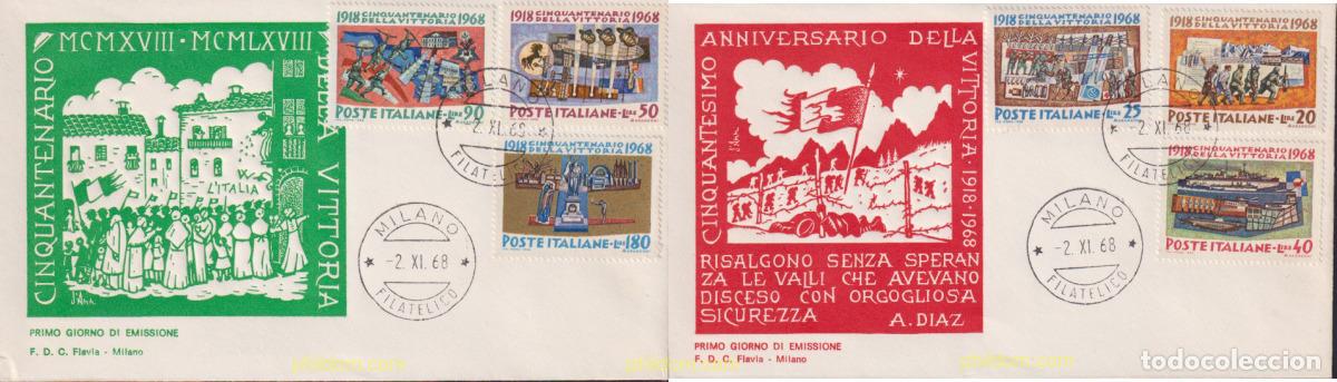 Briefmarken: 621267 MNH ITALIA 1968 50 ANIVERSARIO DE LA VICTORIA