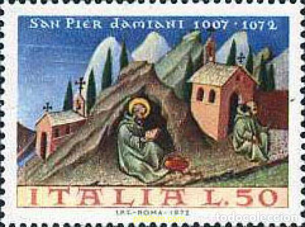 Briefmarken: 130919 MNH ITALIA 1972 9 CENTENARIO DE LA MUERTE DE SAN PIER DAMIANI