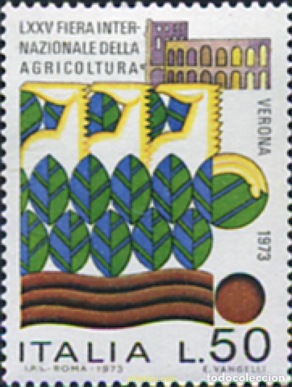 Sellos: 131122 MNH ITALIA 1973 75 FERIA INTERNACIONAL DE AGRICULTURA DE VENECIA