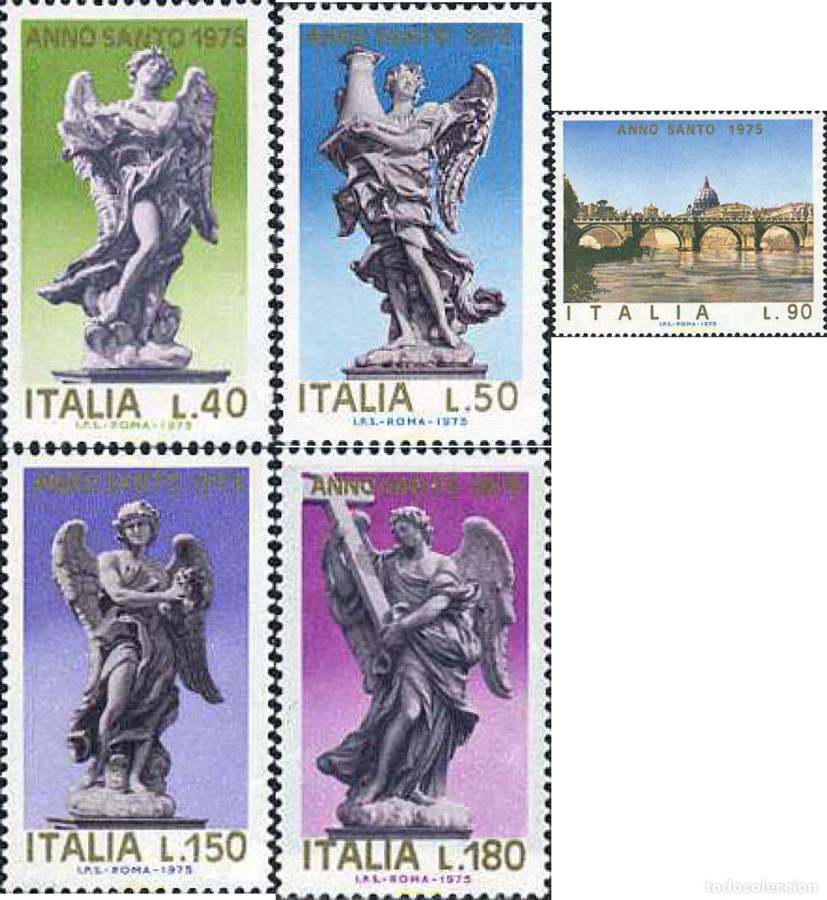 Sellos: 131201 MNH ITALIA 1975 A&Ntilde;O SANTO