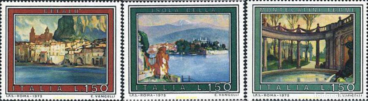 Sellos: 131211 MNH ITALIA 1975 TURISMO