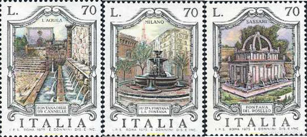 Sellos: 131225 MNH ITALIA 1975 FUENTES