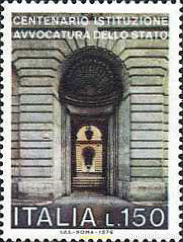 Sellos: 131241 MNH ITALIA 1976 CENTENARIO DE LA INSTITUCION DE MAGISTERIO DEL ESTADO