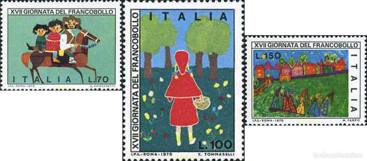 Sellos: 131230 MNH ITALIA 1975 DIA DEL SELLO