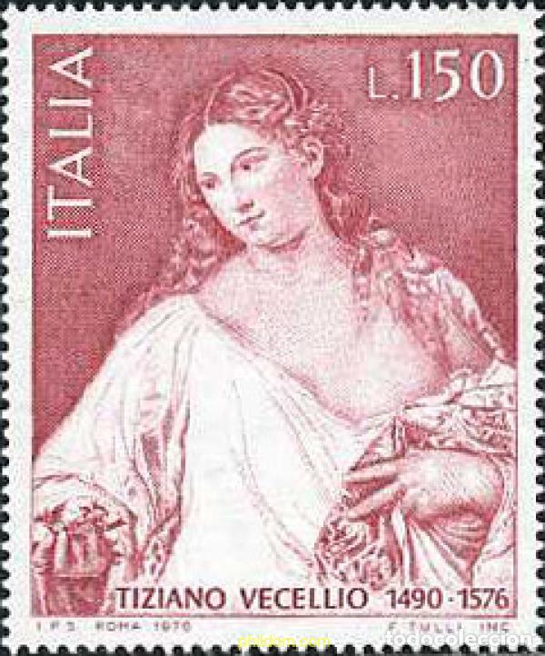 Sellos: 131251 MNH ITALIA 1976 400 ANIVERSARIO DE LA MUERTE DE TIZIANO VECELLIO