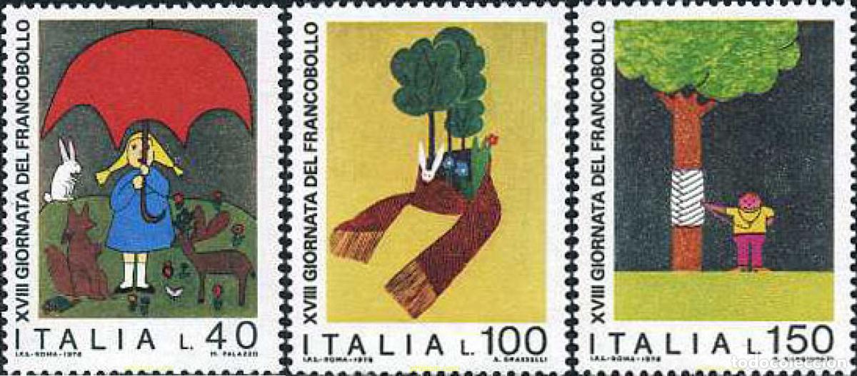 Sellos: 131253 MNH ITALIA 1976 DIA DEL SELLO
