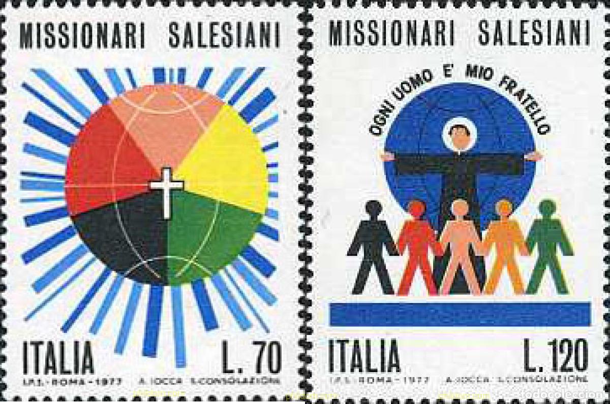 Sellos: 131273 MNH ITALIA 1977 MISIONEROS SALESIANOS