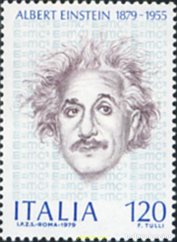 Selos: 131301 MNH ITALIA 1979 CENTENARIO DEL NACIMIENTO DE ALBERT EINSTEIN