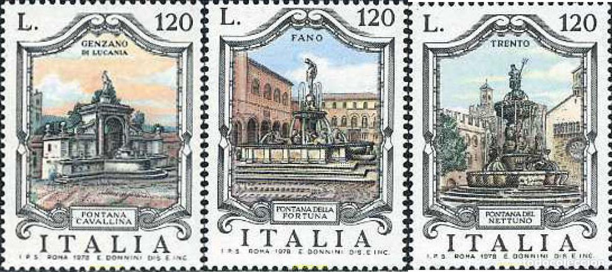 Selos: 131290 MNH ITALIA 1978 FUENTES HISTORICAS