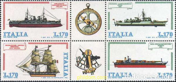 Selos: 134964 MNH ITALIA 1978 CONSTRUCCIONES NAVALES