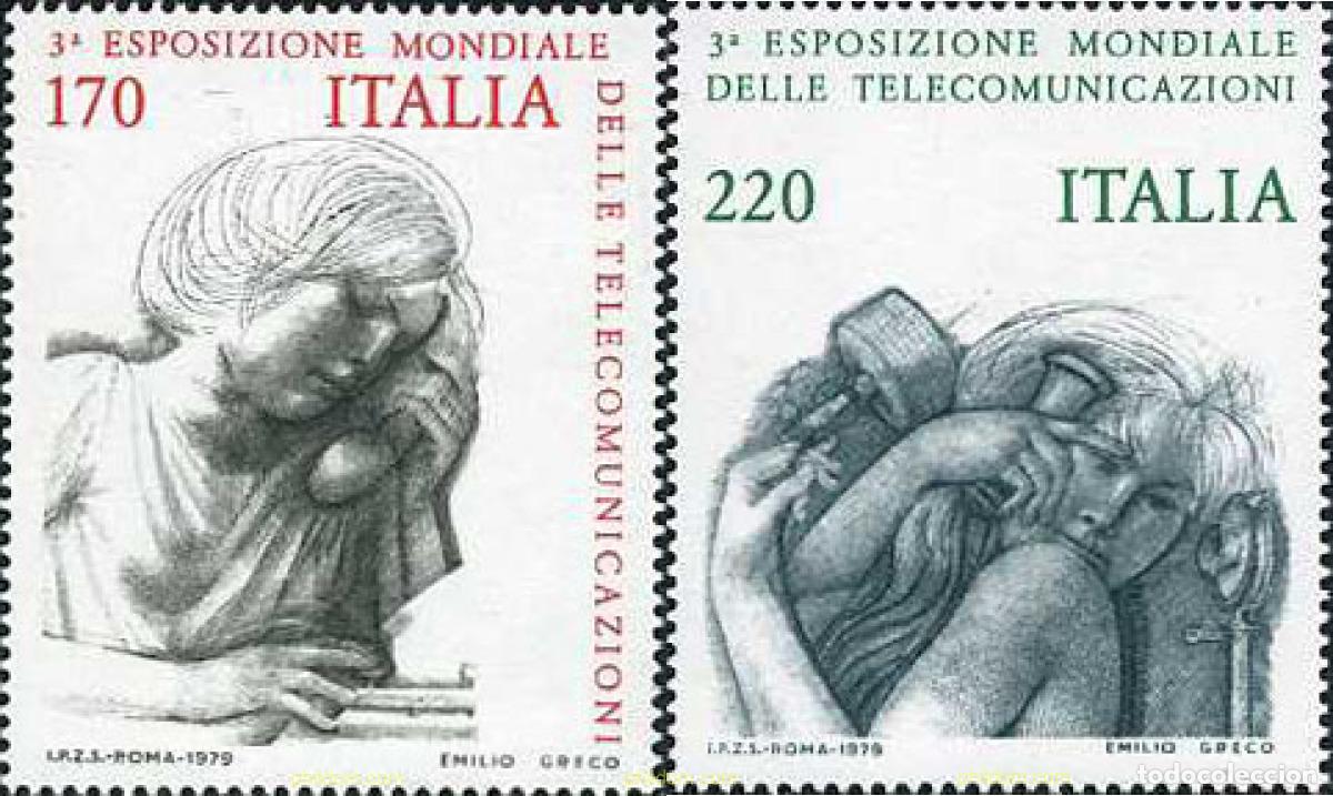 Selos: 131315 MNH ITALIA 1979 3 EXPOSICION MUNDIAL DE LAS TELECOMUNICACIONES