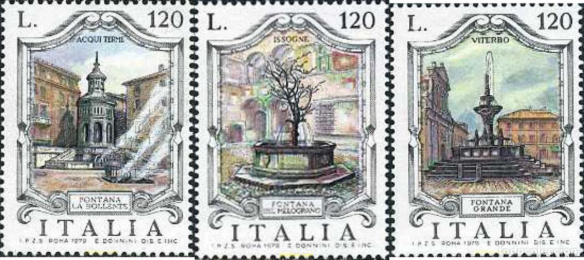 Selos: 131316 MNH ITALIA 1979 FUENTES HISTORICAS
