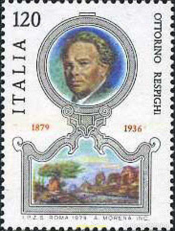 Selos: 131314 MNH ITALIA 1979 CENTENARIO DEL NACIMIENTO DE OTTORINO RESPIGHI