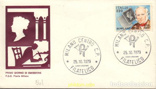 Stamps: 442996 MNH ITALIA 1979 CENTENARIO DE LA MUERTE DE SIR ROWLAND HILL