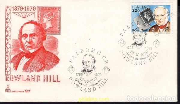 Stamps: 678967 MNH ITALIA 1979 CENTENARIO DE LA MUERTE DE SIR ROWLAND HILL
