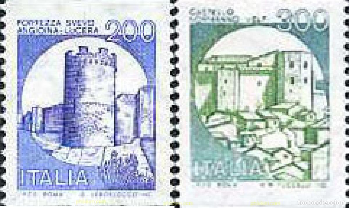 Sellos: 131405 MNH ITALIA 1981 CASTILLOS
