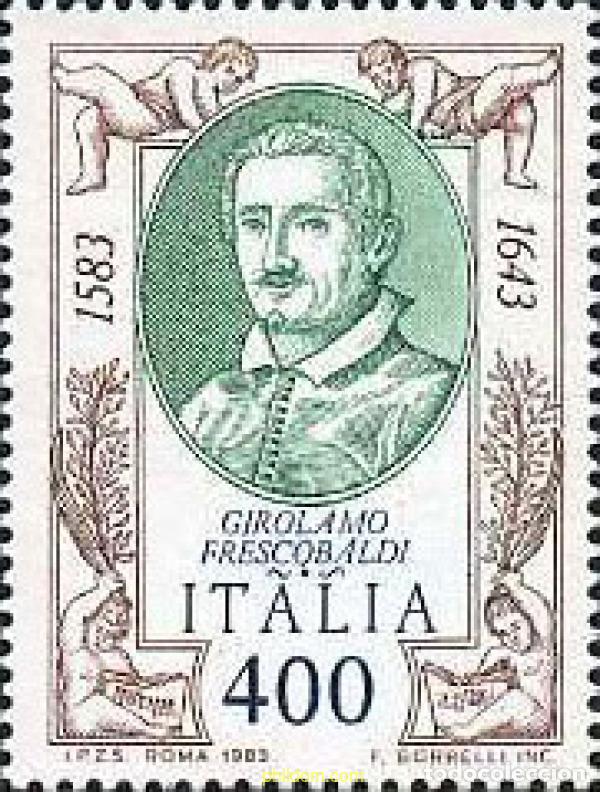 Briefmarken: 131427 MNH ITALIA 1983 4 CENTENARIO DEL NACIMIENTO DE GIROLAMO FRESCOBALDI