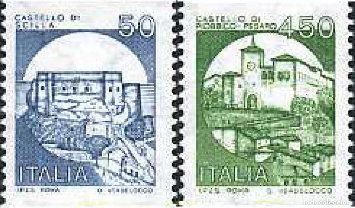 Briefmarken: 131442 MNH ITALIA 1985 CASTILLOS