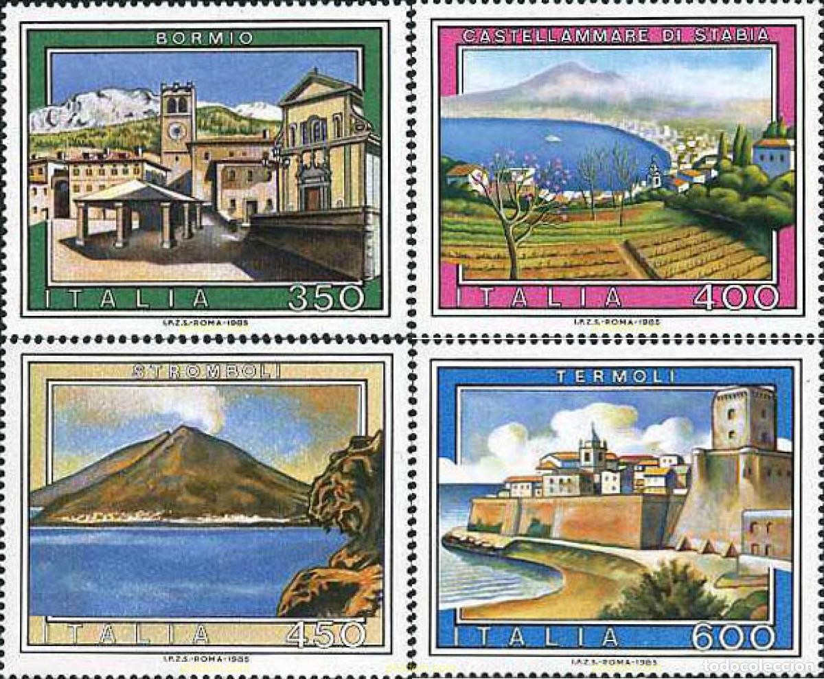 Briefmarken: 131439 MNH ITALIA 1985 TURISMO