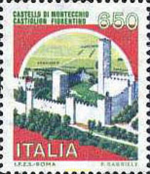 Briefmarken: 131512 MNH ITALIA 1986 CASTILLOS