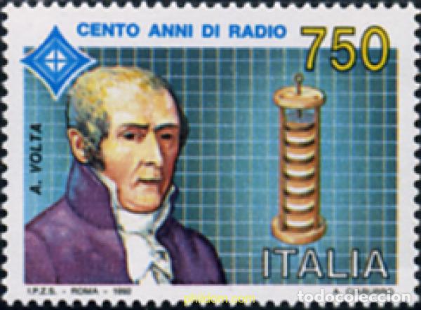 Sellos: 131587 MNH ITALIA 1992 PREPARACION DEL CENTENARIO DE LA INVENCION DE LA RADIO
