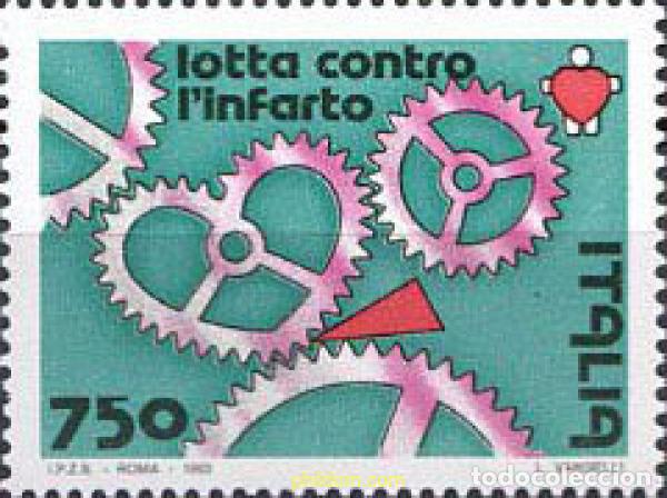 Selos: 131632 MNH ITALIA 1993 DIA NACIONAL DE LA SALUD