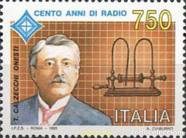 Selos: 131634 MNH ITALIA 1993 PREPARACION DEL CENTENARIO DE LA INVENCION DE LA RADIO