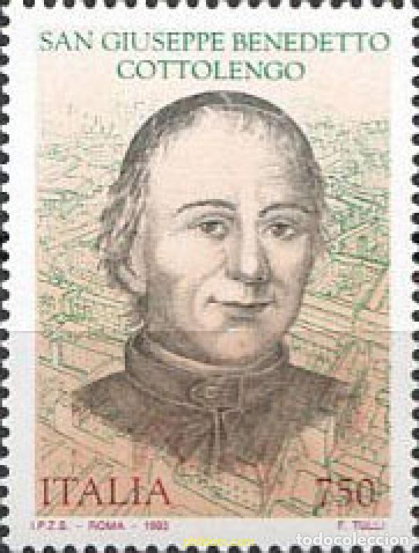 Selos: 131639 MNH ITALIA 1993 HOMENAJE A SAN GIUSEPPE BENEDETTO COTTOLENGO
