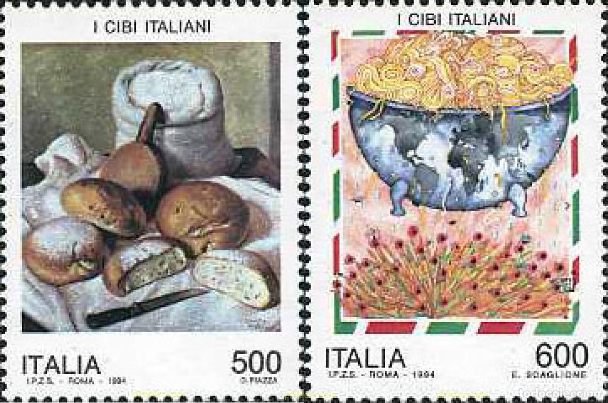 Selos: 131653 MNH ITALIA 1994 ALIMENTOS