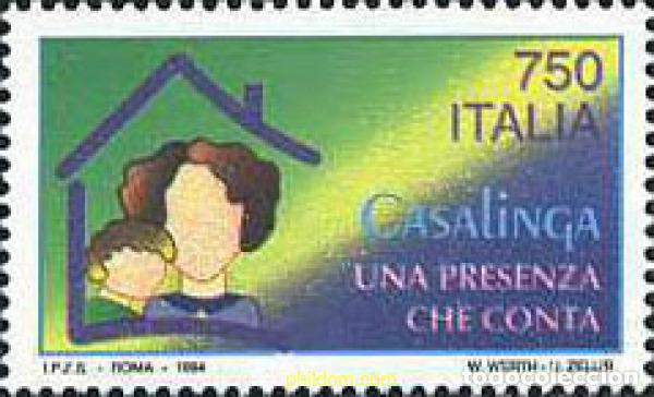 Selos: 131651 MNH ITALIA 1994 TRABAJOS DE LAS MUJERES EN EL HOGAR
