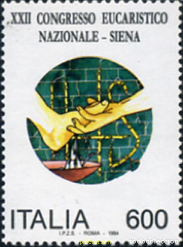 Selos: 131667 MNH ITALIA 1994 22 CONGRESO EUCARISTICO NACIONAL