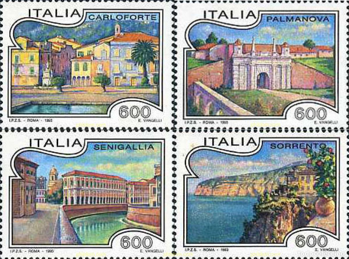 Selos: 131643 MNH ITALIA 1993 TURISMO