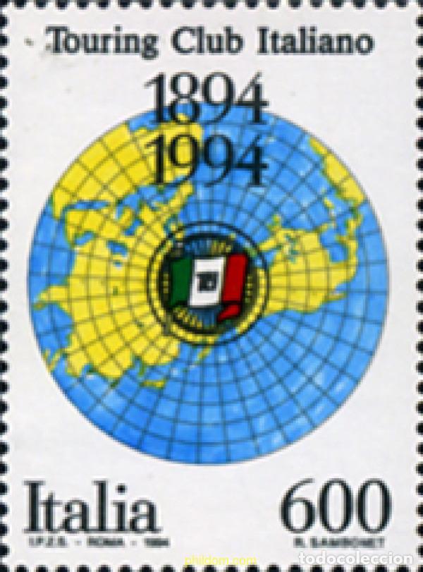 Selos: 131684 MNH ITALIA 1994 CENTENARIO DE LA FUNDACION DEL TOURING CLUB ITALIANO